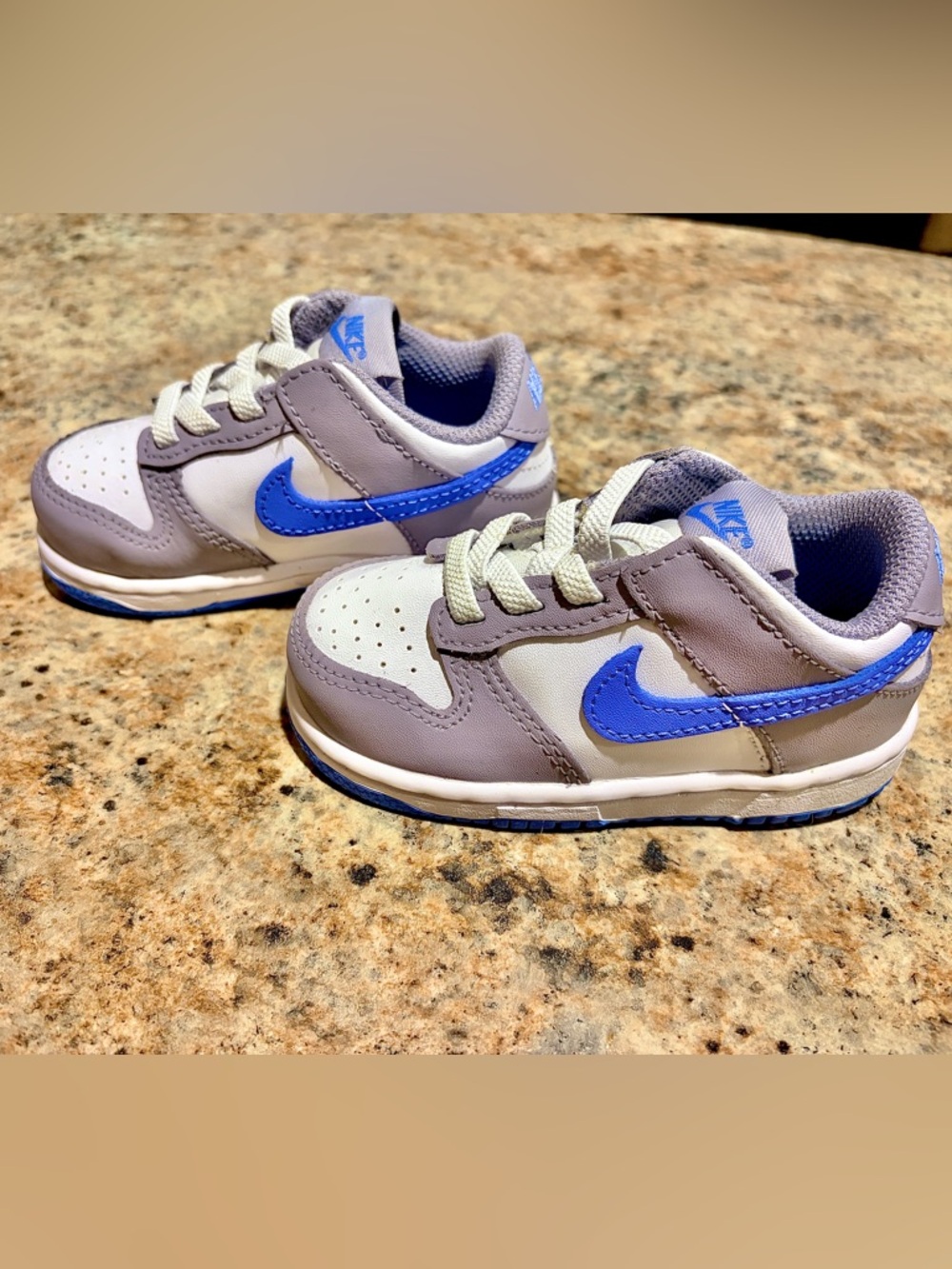 Nike Kids Dunks- Gray & Blue